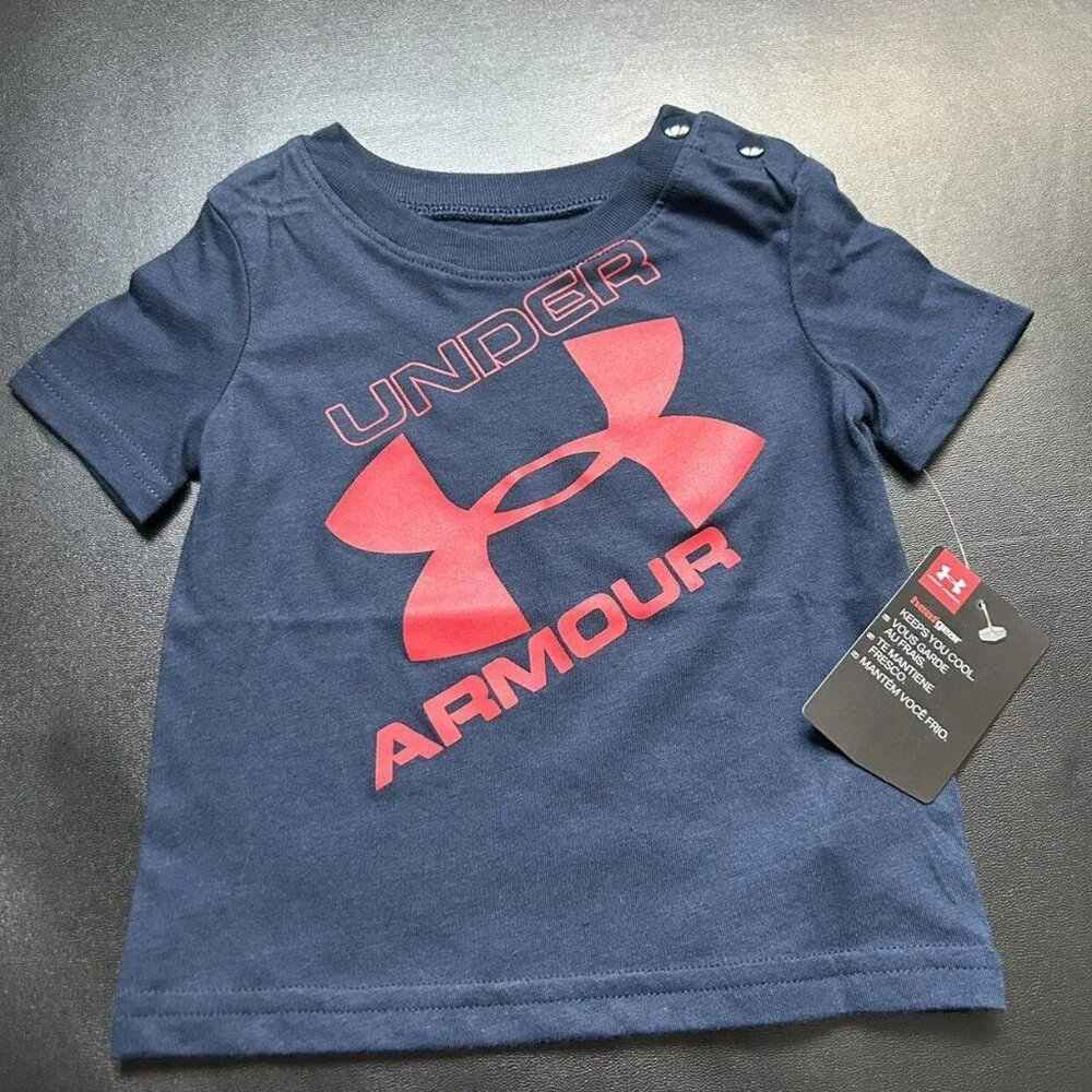 NWT Under Armour Athletic Set Baby Boys Size 3/6M